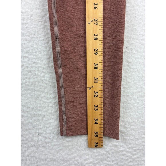 Outdoor Voices Colorblock 7/8‎ Leggings Women’s Medium Brown Gray Red Stretch - Picture 6 of 9